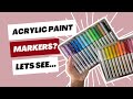 Easier Than Standard Paint | JusArt Acrylic Paint Markers With 30 Different Colors