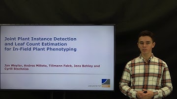 J. Weyler - Joint Plant Instance Detection & Leaf Count Estimation for Plant Phenotyping (Trailer)