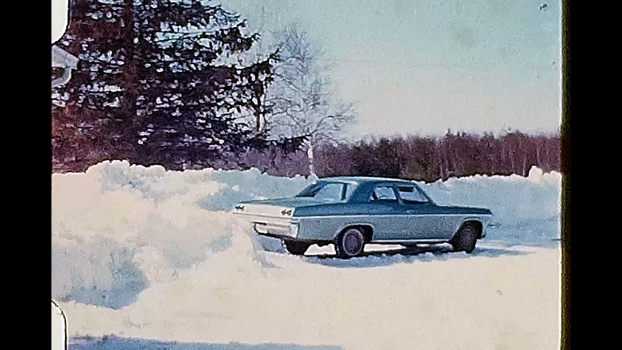Snow! March 1967 - 8mm Film of Athol, MA
