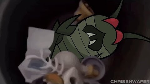 Lethal Company - Hoarding bug in Trash can (Nermal in trash can meme)