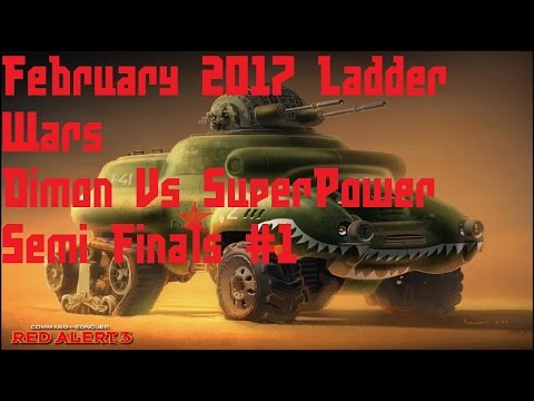 Command & Conquer Red Alert 3 Superpower Vs Dimon 1V1 Best Of 3 - Red Alert 3 - Navy Attack