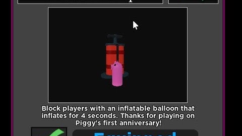 HOW TO GET THE LIMITED TIME INFLATABLE TRAP INSIDE PIGGY!! (PIGGY NEW Anniversary Update!!)