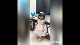 Raynaa Turns 3 Alhamdulillah