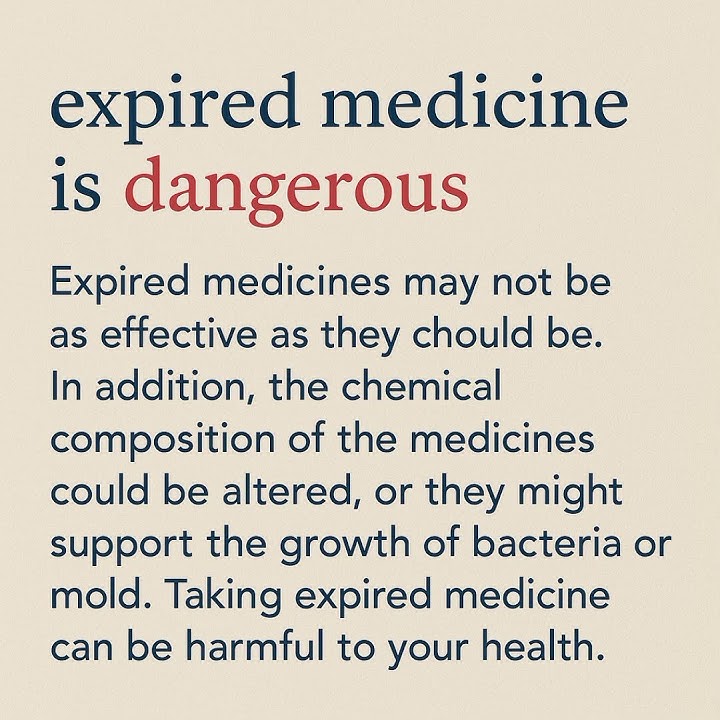 Is Expired Medicine Dangerous? Know the Truth  #medicine #expiry medicine #gk #healthawareness