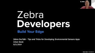 Zebra DevTalk | Tips and Tricks for Developing Environmental Sensors Apps | Zebra