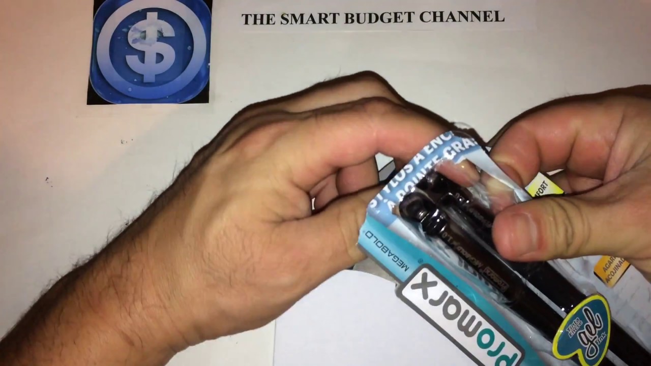 Promarx Megabold Gel Pen Review (Dollar Tree Item) YouTube