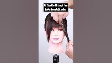 Kĩ thuật cắt mái thưa Hàn Quốc - Nhanh và Hiệu quả | Kiến thức ngành tóc