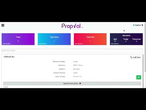 Property Valuation Software Demo ( PropVal)