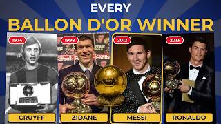 All Ballon d’Or Winners (1956–2026) 🏆