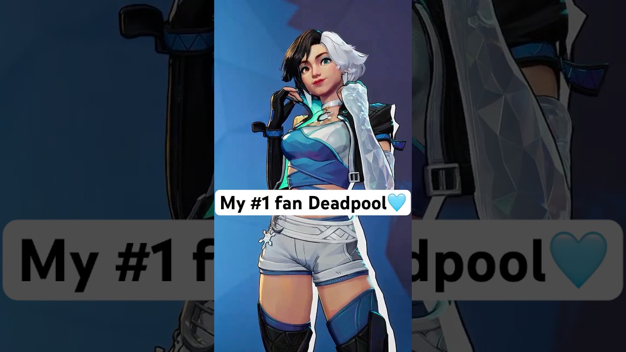 Deadpool meets Luna Snow in Marvel Rivals