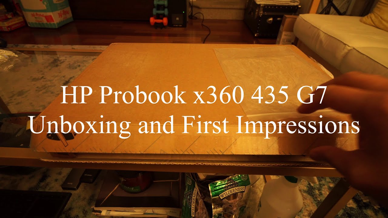 HP Probook x360 435 G7 Laptop - Unboxing and First Impressions and Thinkpad comparison