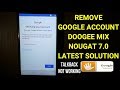 Doogee Mix Bypass Frp Google Account Latest Solution 2019 security
