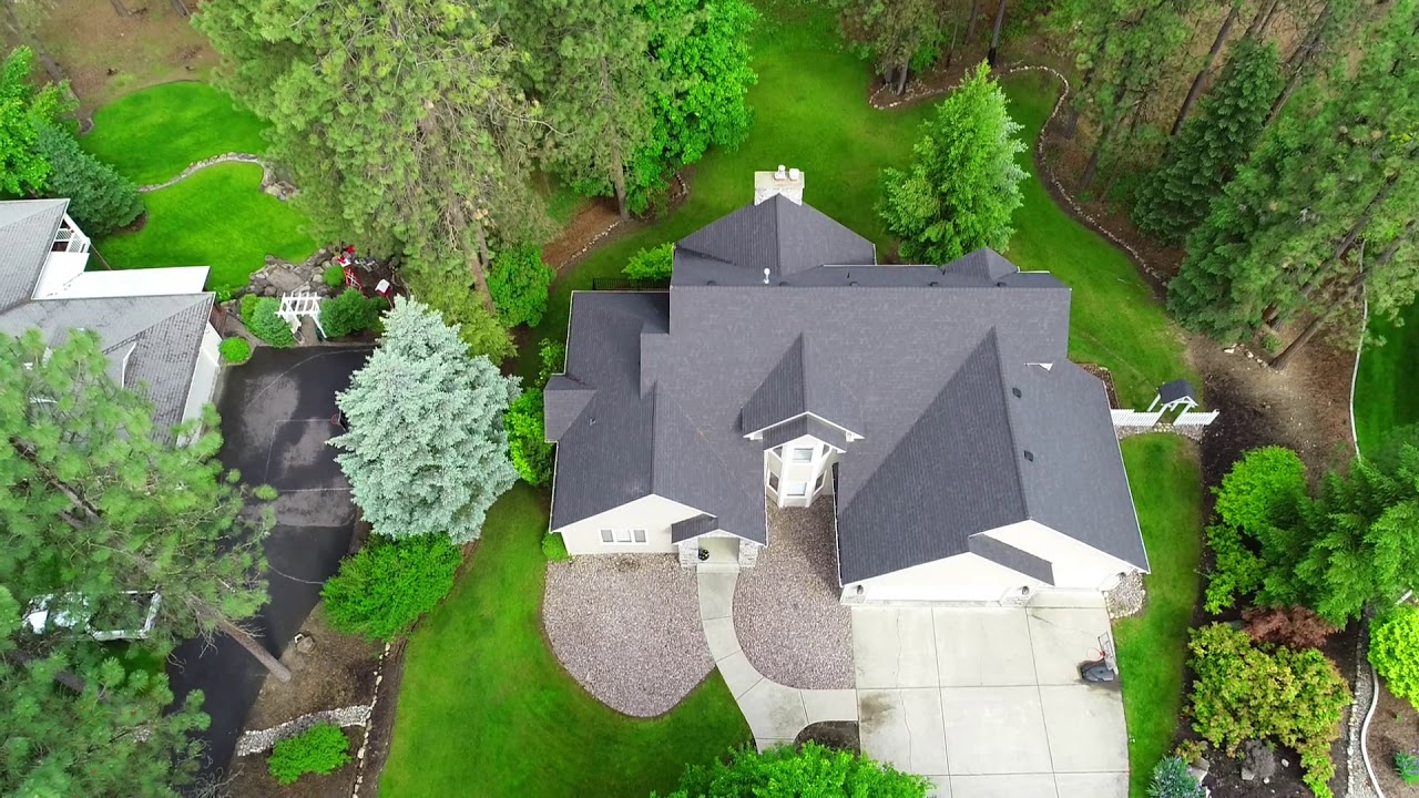 Aerial Video of my new Little Spokane River Estates listing at 17317 N