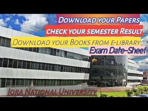 How to Download and Upload online paper from INU SIC portal | Junaid Tech Media