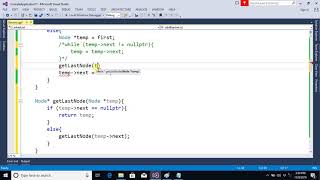 Singly Linked List Using Recursion with only First or Head pointer C++ Code  part 4