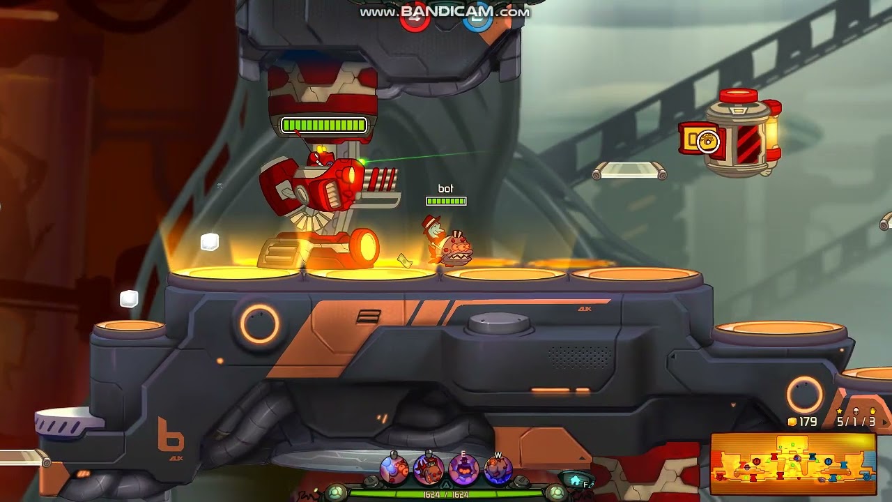 Awesomenauts Vinnie & Spike Gameplay no Commentary