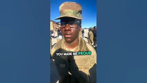 The Airman's Tap Out by her Mother is so adorable ❤️