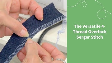 What is a 4-thread Overlock Stitch?