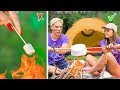 12 Weird Ways To Sneak Candies Into School Camp / Camping Pranks And Games!