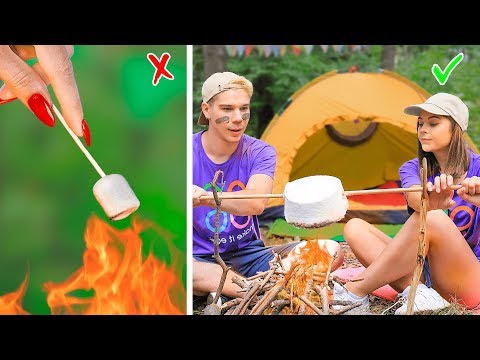 12-weird-ways-to-sneak-candies-into-school-camp-/-camping-pranks-and-games!
