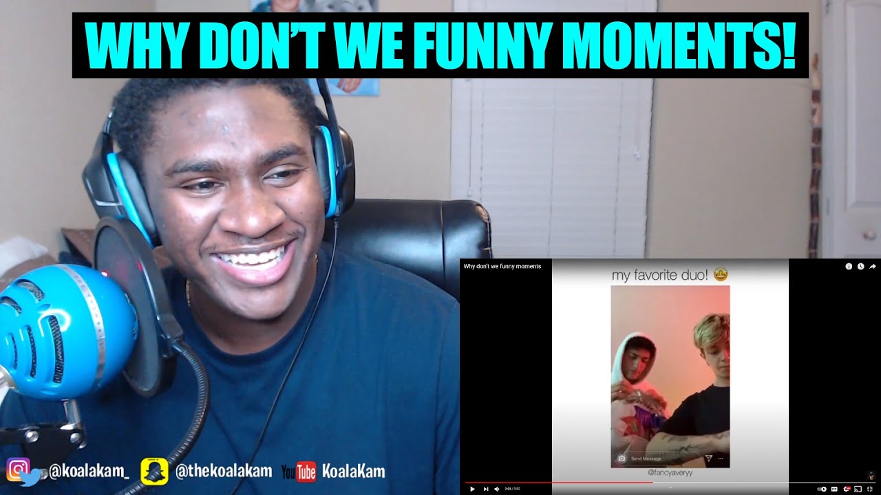 Reacting To Why Don't We Funny Moments!