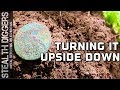 Turning it upside down #255 metal detecting a 1700s home site cellar hole in NH Vermont copper find