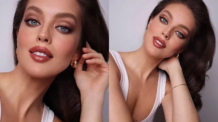 SuperModel Cindy Crawford Inspired Makeup On Emily...