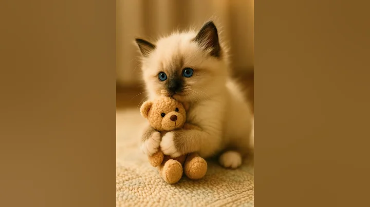 Watch the video about Playful 2-Month-Old Birman Kitten