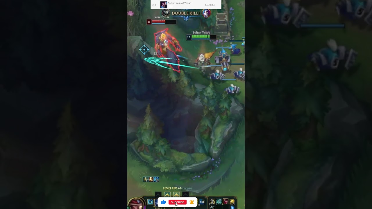 4m Yasuo vs Warwick🐺 -League of Legends