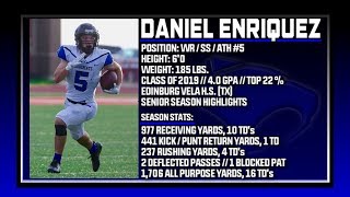 Daniel Enriquez [WR/ATH] Senior Highlights