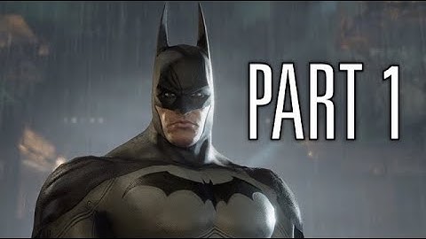 Batman: Return to Arkham Asylum LIVE PART 1: TRAPPED IN AN ASYLUM !!!!