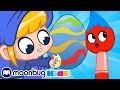 My Magic Pet Morphle - Painting Dinosaur Easter Eggs! | Full Episodes | Funny Cartoons for Kids