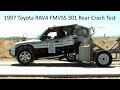 1996-2000 Toyota RAV4 5-Dr. FMVSS 301 Rear Crash Test (50 Mph)