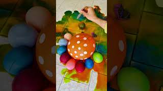 Most Amazing & Satisfying Balloon Pop  🎈🔴🟠🟡🟢🔵🟣💥 Color Explosion