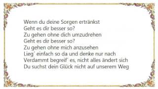 Cassandra Steen - Geht Es Dir Besser So Lyrics