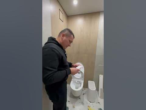 БЕСКОНТАКТНЫЙ УНИТАЗ С ФУНКЦИЕЙ БИДЕ #ремонт #ремонтквартир # ...