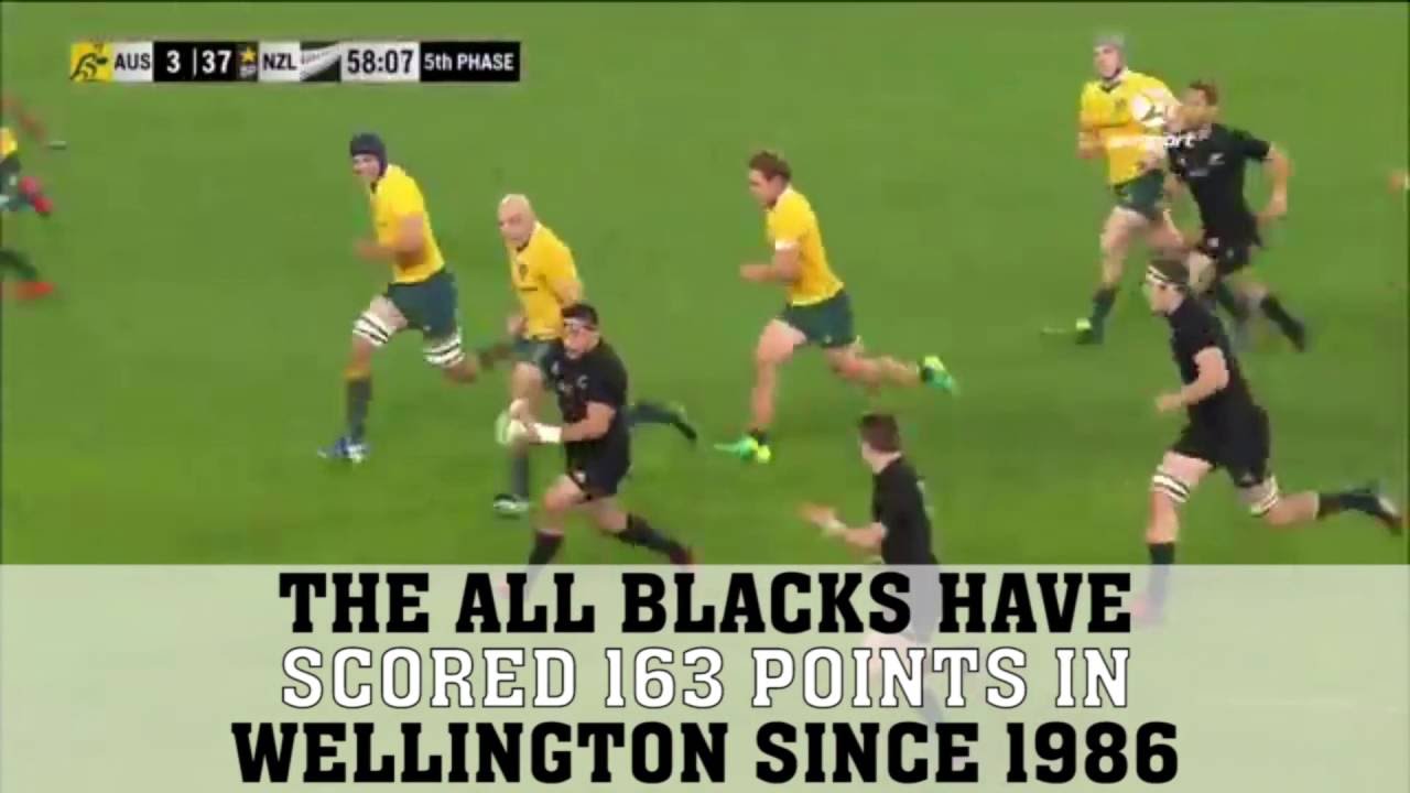 All Blacks vs Australia in Wellington YouTube
