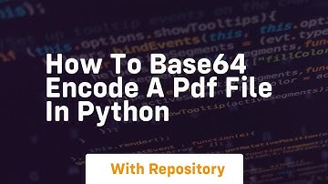 How to base64 encode a PDF file in Python