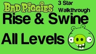 Bad Piggies Rise and Swine All Levels 2-1 to 2-IX 3 Star | WikiGameGuides screenshot 3