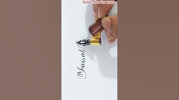 Faisal name write Calligraphy style by Imtiaz | #shorts #typography #imtiaz #calligraphy #shortvideo