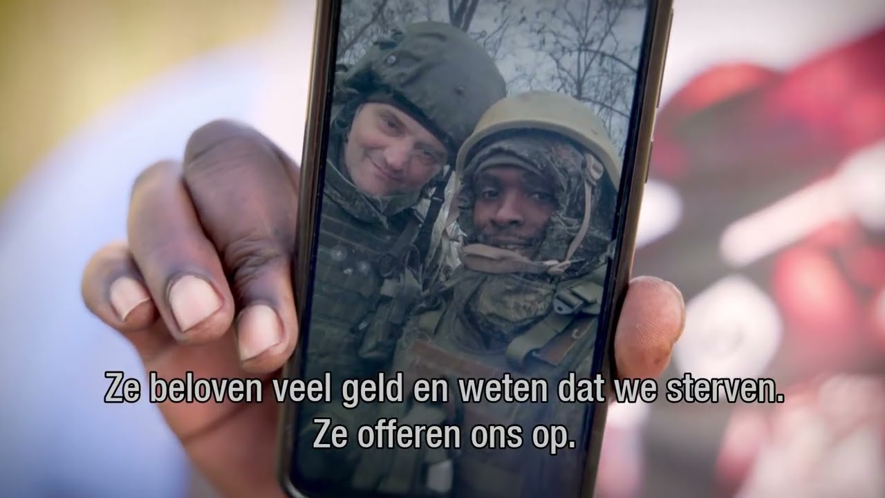 Afrikanen als kanonnenvoer voor Rusland