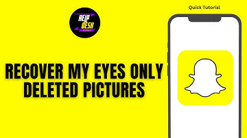 How To Recover My Eyes Only Deleted Pictures On Snapchat