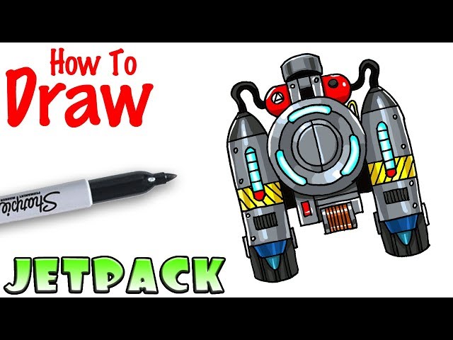draw cartoon jetpack