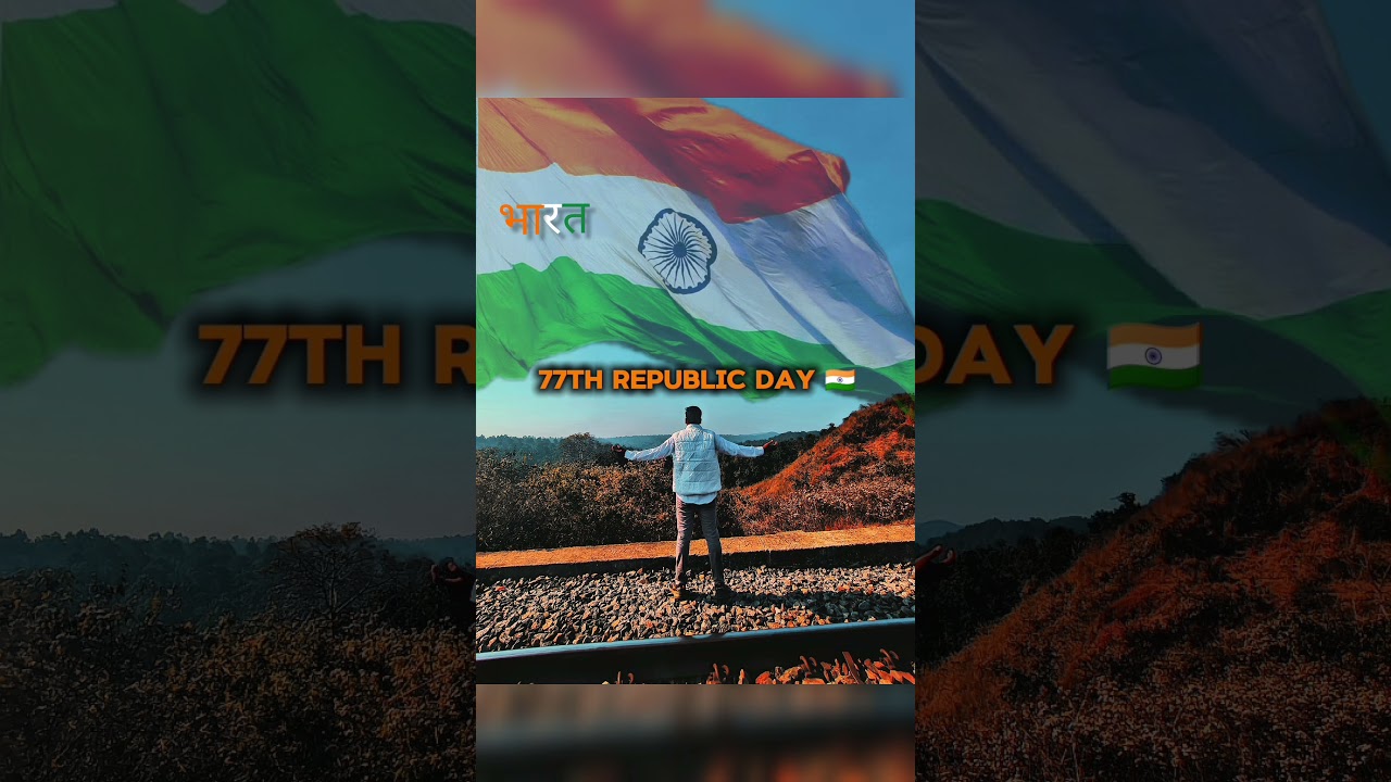 happy 77th republic day 🇮🇳🚩 