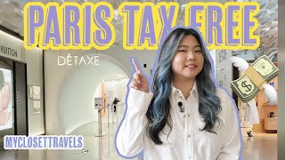 Paris VAT Refund Guide: How to Save Luxury Tax Free Shopping | myclosettravels