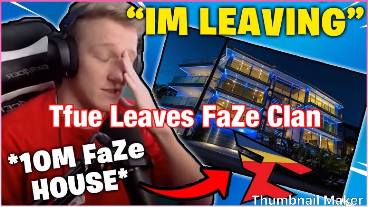 Streamers react to tfue leaving faze clan!