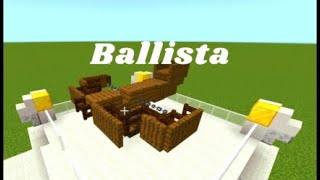 Minecraft | Ballista tutorial