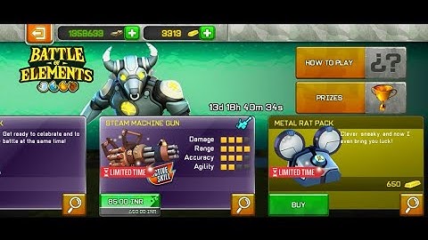 Metal Rat Pack Offer | Battle of Elements | Respawnables