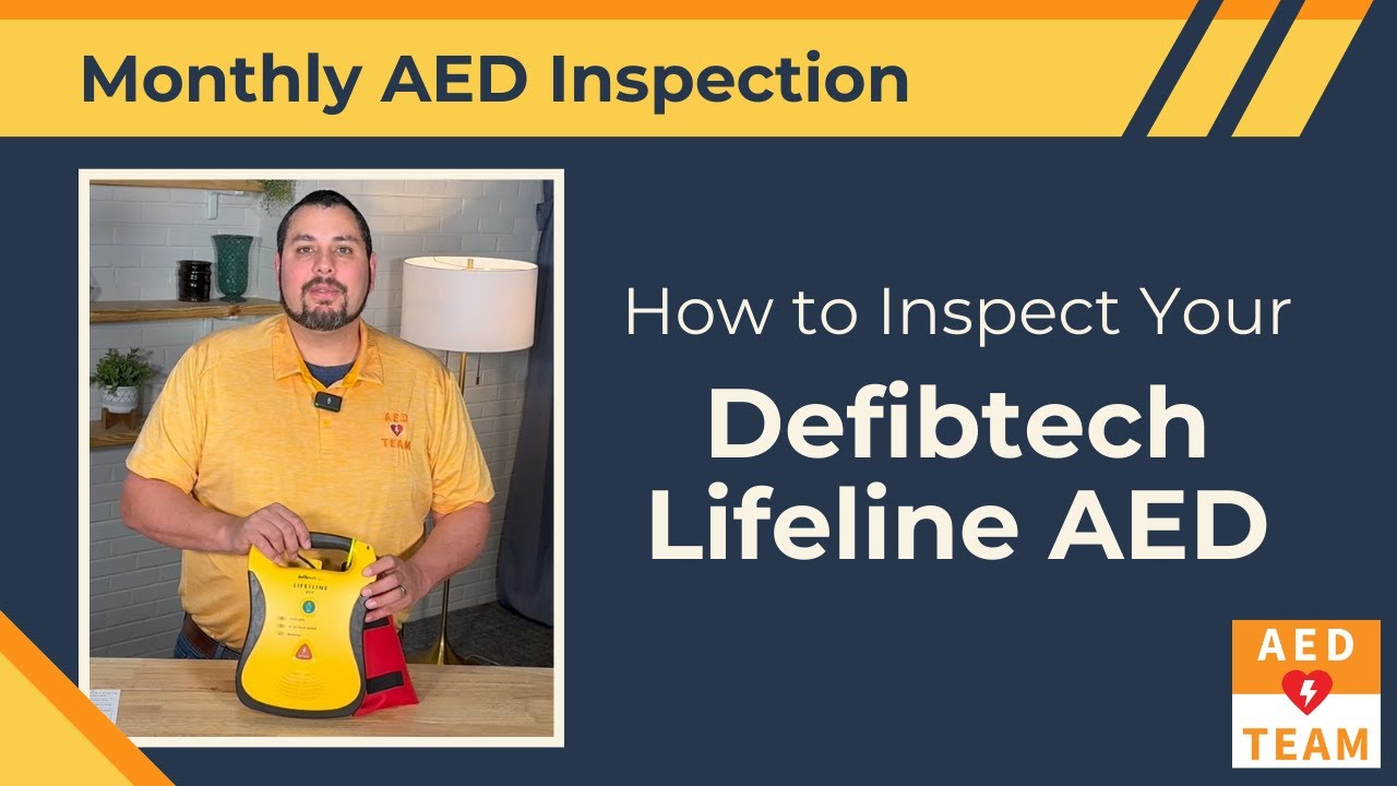 Defibtech Lifeline AED | Inspection Guide