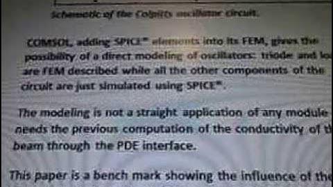 Line 22 7b97w High Power Triode COMSOL SPICE Model 5g WOW SETI